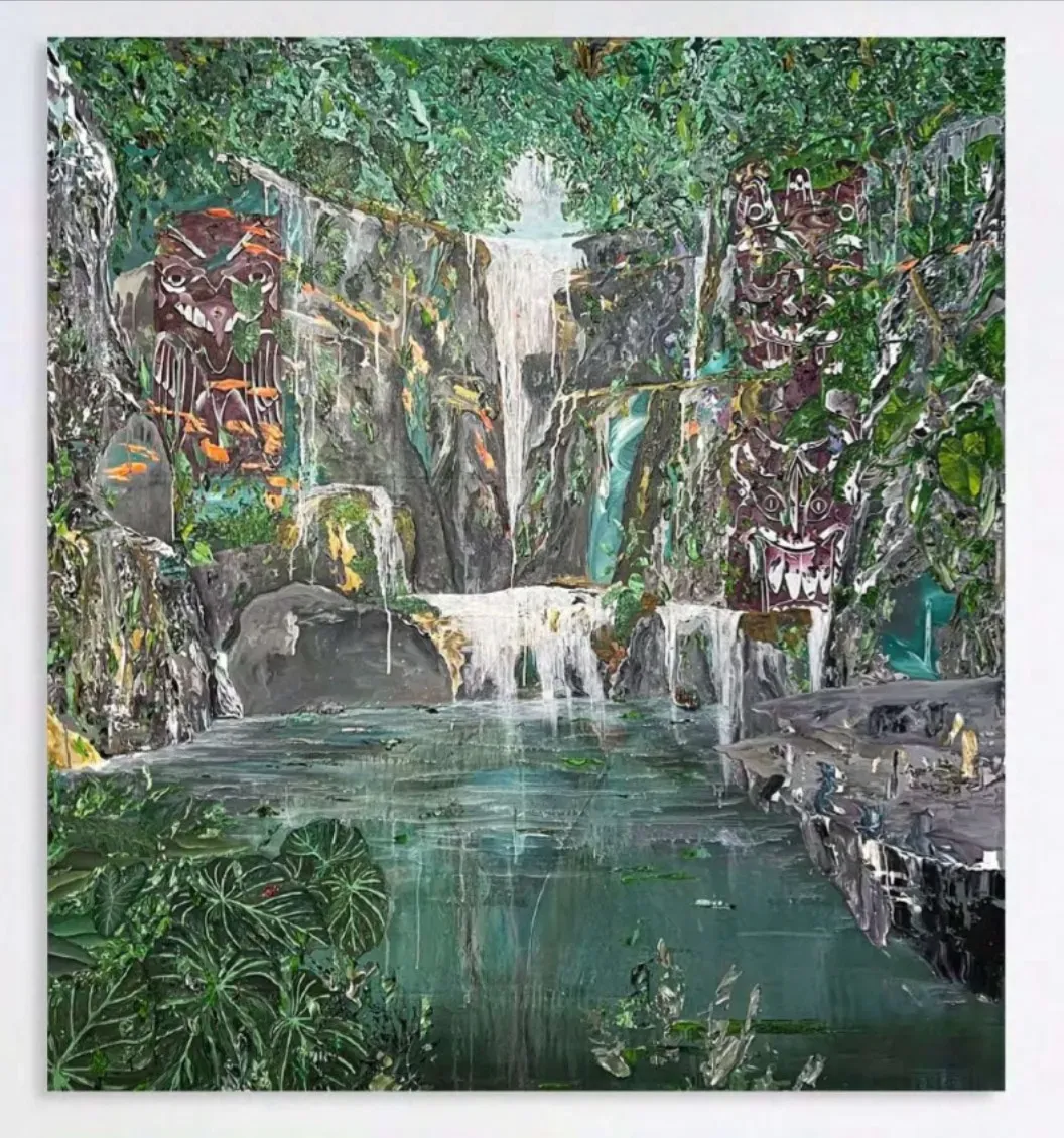 Willian Santos Tóteme, 2024 Acrílica sobre tela 180 x 163 cm
