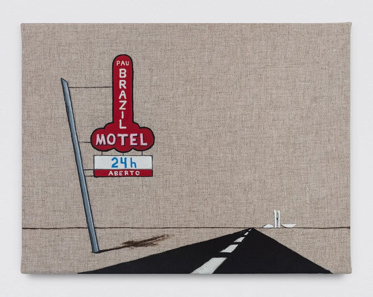 Evandro Prado Motel, 2024 Óleo sobre linho 30 x 40 cm